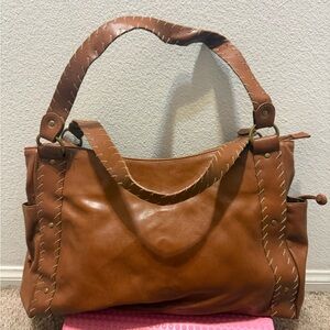 Brown Leather Women's Handbag
